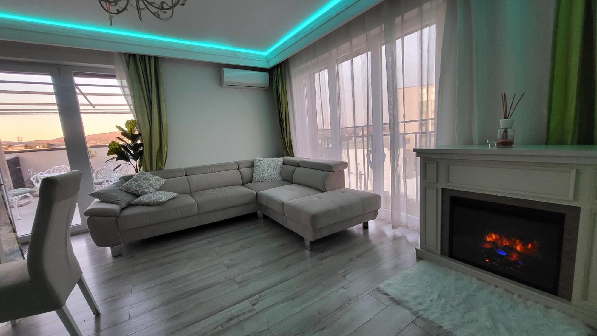 Апартаменты Sibiu Bach Penthouse Экстерьер фото