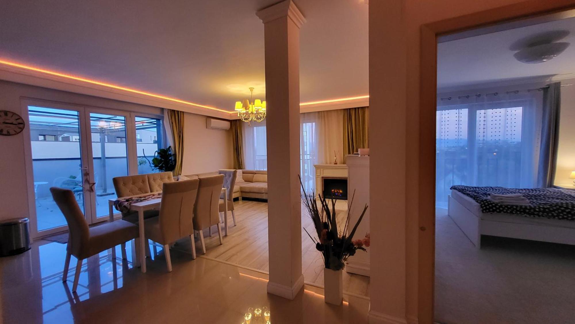 Апартаменты Sibiu Bach Penthouse Экстерьер фото
